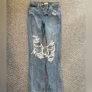 Womens Pistola Distressed Jeans